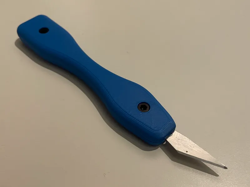 scalpel handle for blades