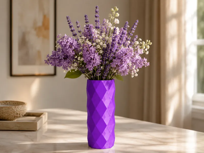 Low Poly Diamond Vase