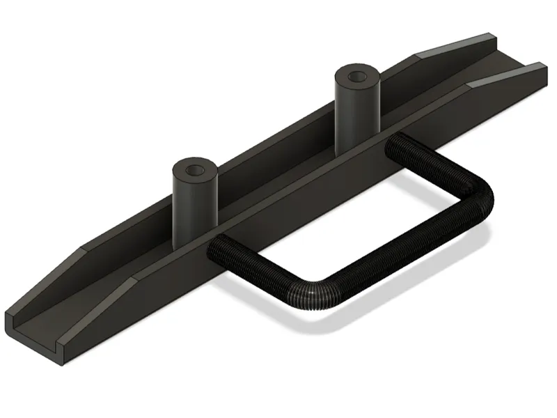 Marui Land Cruiser front bumper
