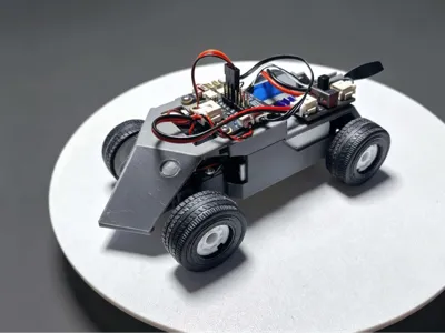 Wild Style Armored Car - Fengchi, Dual-Powered, Brushless Motor Racing Car
