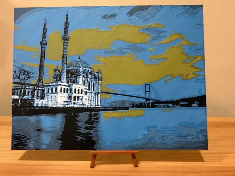 Istanbul Ortakoy Canvas