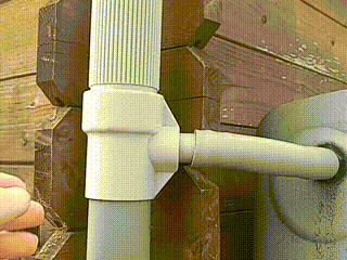 Regensammler - Rain barrel diverter DN 50