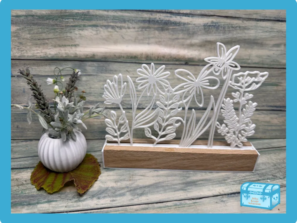 Flower Block - Block Decoration - Free 3D Print Model - MakerWorld
