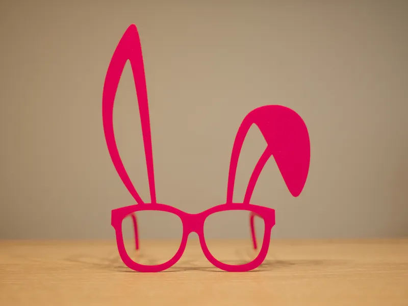Brille Osterhase