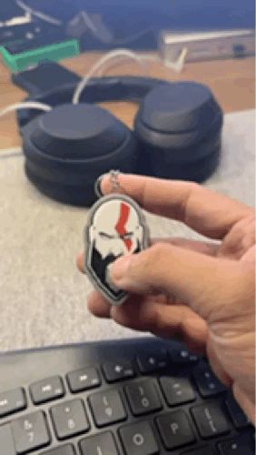 Kratos (god of war) clicker gif