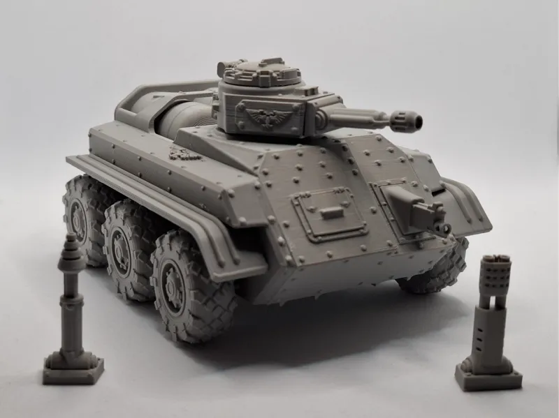 Nahunterstützungspanzer mit Rädern W40k
