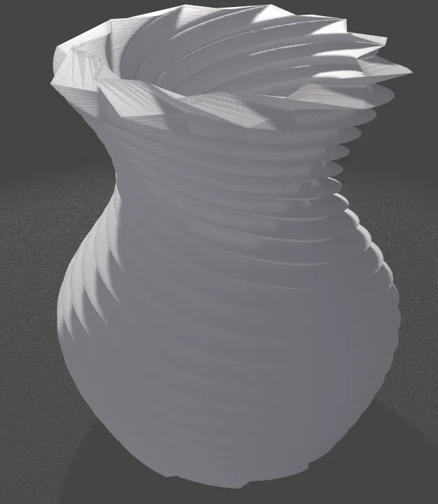 Modern flower pot - Free 3D Print Model - MakerWorld