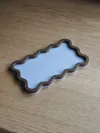 medium tray 152x92x11mm - 2x4 waves - 0.16mm high quality