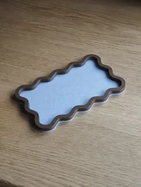 medium tray 152x92x11mm - 2x4 waves - 0.16mm high quality