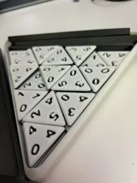 Boîte de rangement pour jeu Trimino — photo 3