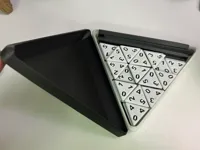 Boîte de rangement pour jeu Trimino — photo 1