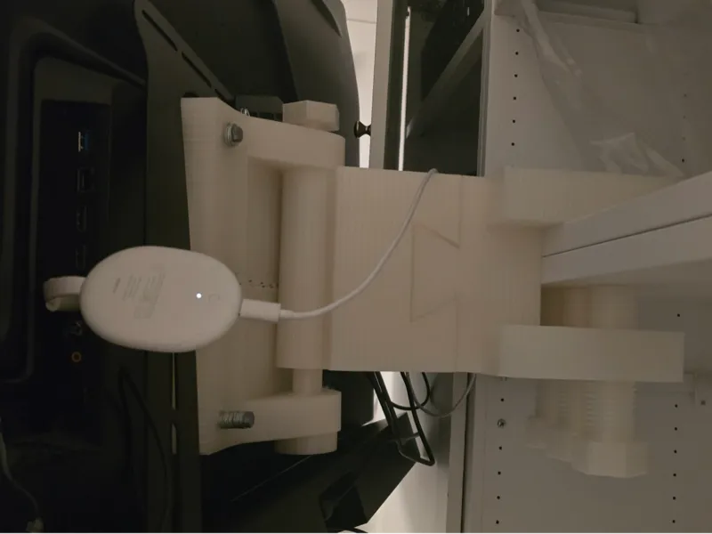 tv clamp bracket (renter friendly)