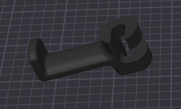 Miniatura 4 do modelo 3D Parametric removable headrest hook