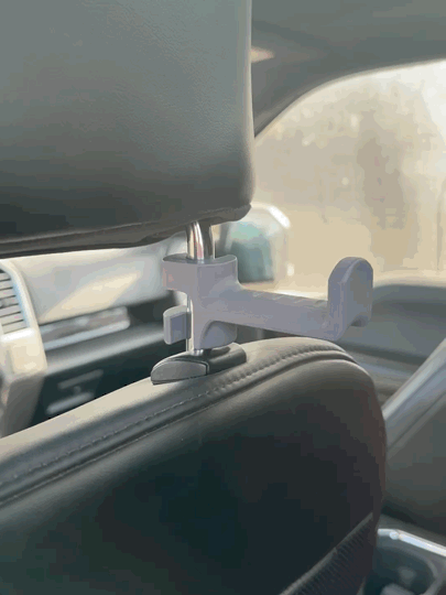 Removable Headrest Hook