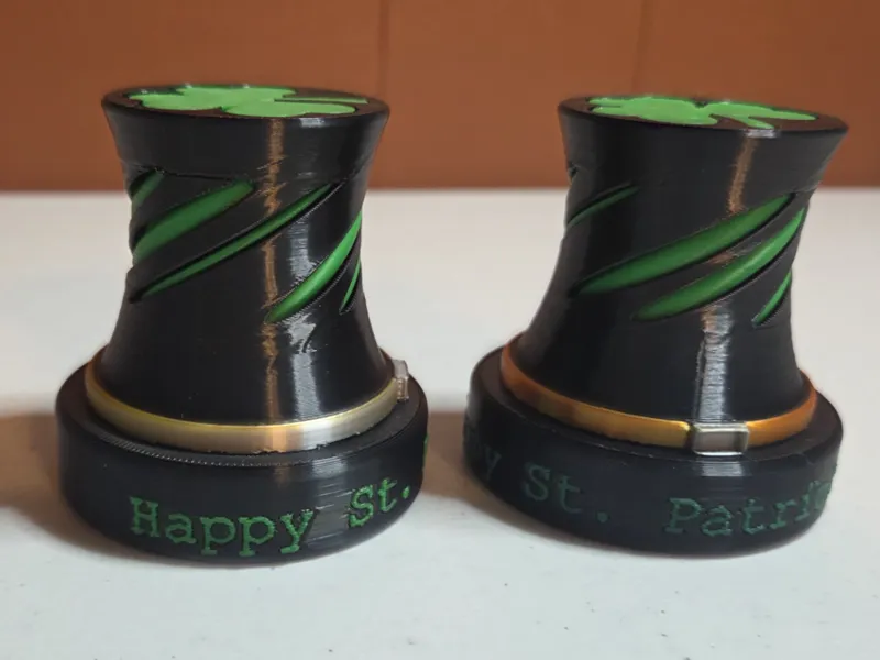 Leprechaun Hat and Shamrock Clover