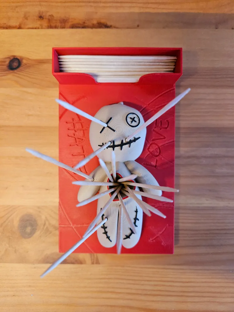 VOODOO toothpick holder
