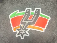 Déco murale San Antonio Spurs Fiesta – logo NBA — photo 2