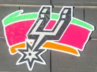 Déco murale San Antonio Spurs Fiesta – logo NBA — photo 1