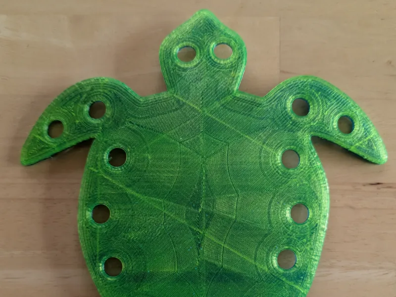 Sea Turtle Floss Organizer by Wawatay3d