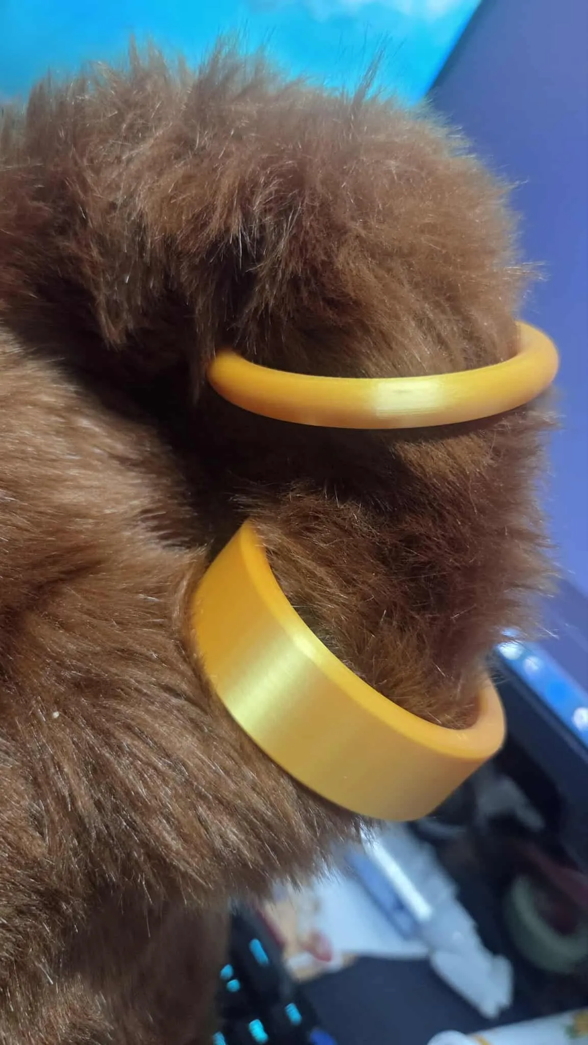 Fursuit earrings/Piercings view 2