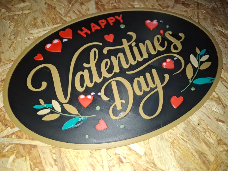 Valentines Day Plaque