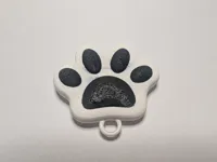 Pendant Paw Bottom Hang - 0.08mm layer, 2 walls, 10% infill