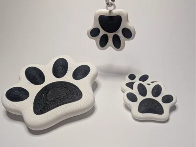 Simple Cartoon Paw
