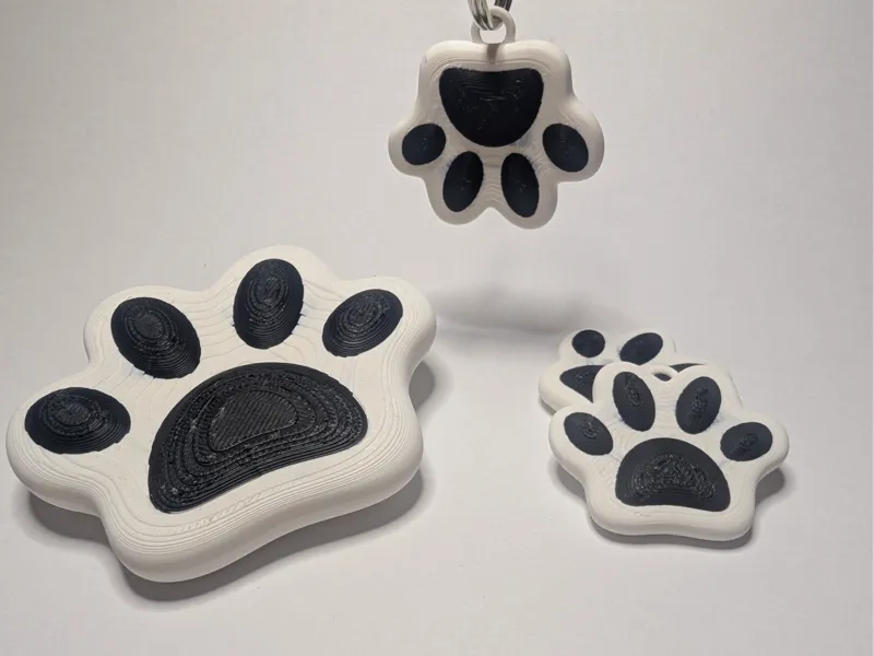 Simple Cartoon Paw