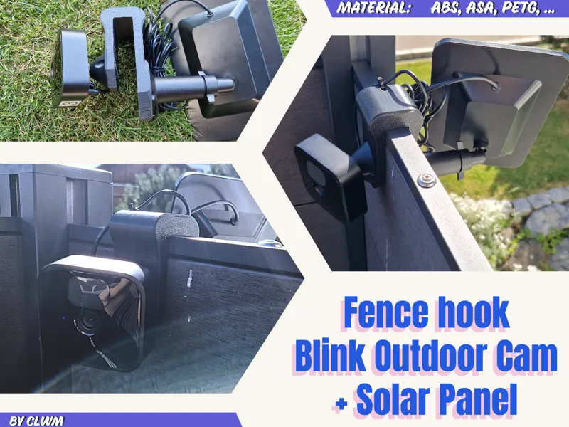 Blink Camera + Solar on 20mm fence or elsewhere