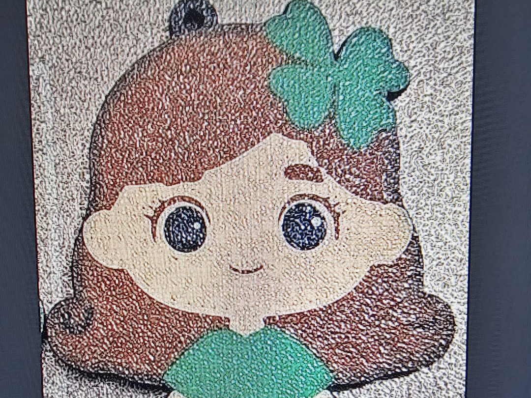 Little Girl Keychain