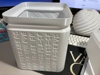 0.28mm layer, 1 walls, 0% infill