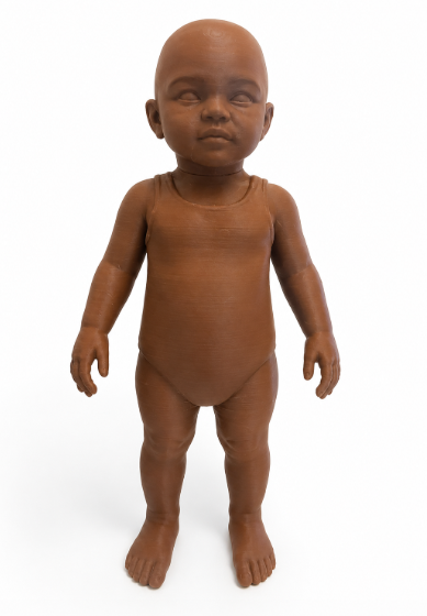 Custom Art Doll 25cm Removable Head - 1