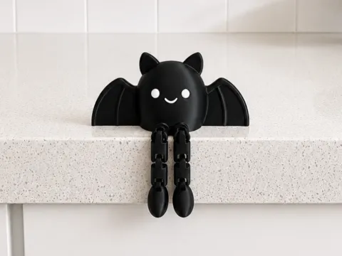 Estante o repisa: Articulated Bat Flexi Leggy Shelf Sitter — referencia de MakerWorld