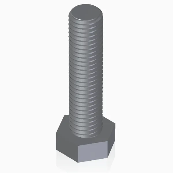 Vis M12x50 DIN933