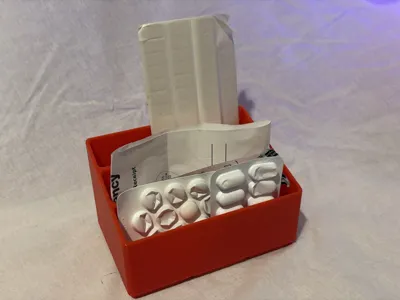 Triple Compartmented Box + Sliding Lid