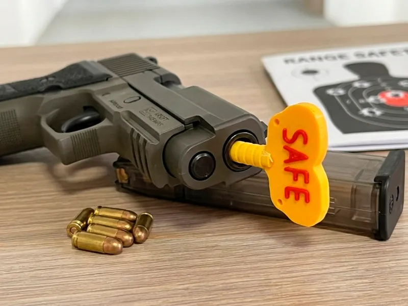 Tapón "seguro" arma
