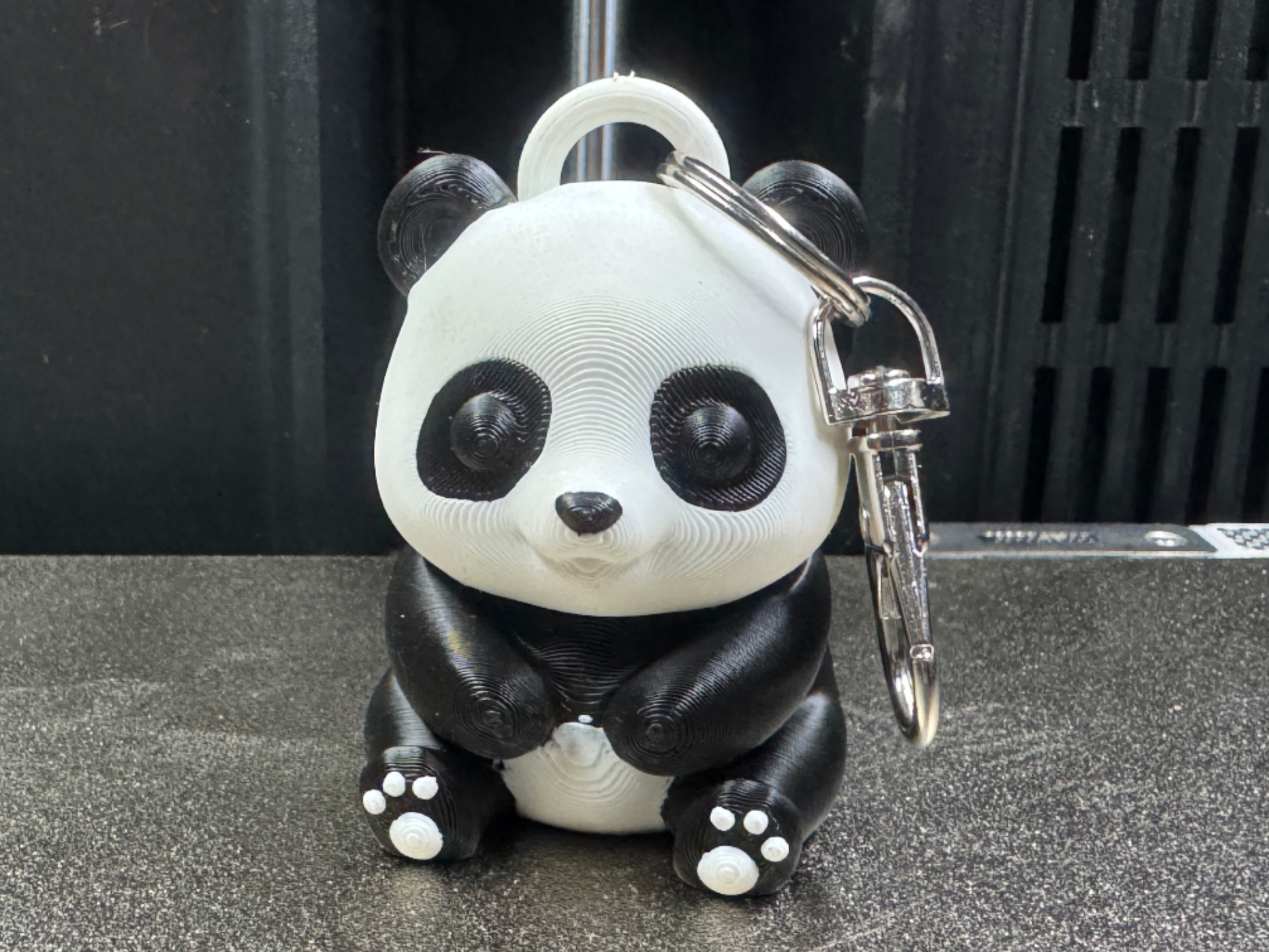 Flexi Panda Keychain