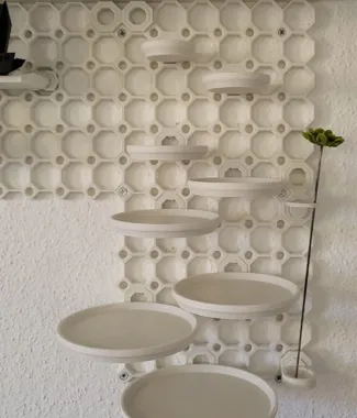 Multiboard Round Display Shelves