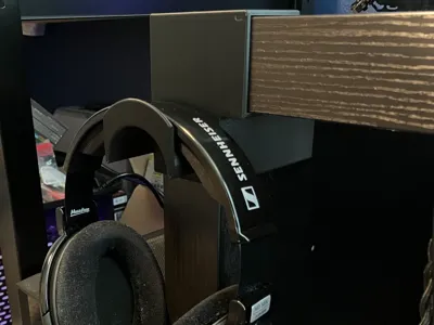 IKEA Malm Desk Corner Headphone Holder