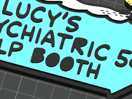 Snoopy_Woodstock_Lucy Sign