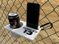 Ballfield FenceDock - Cup Holder - Blank