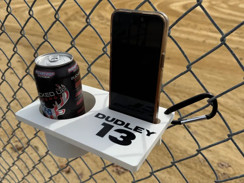 Ballfield FenceDock - Cup Holder