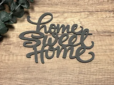 Home Sweet Home Schild Deko Topper