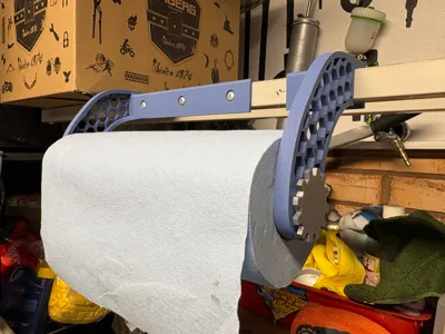 Blue Roll Holder