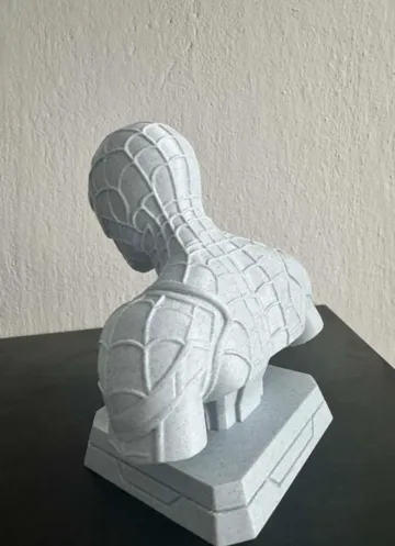 Figura decorativa: Spider-Man Bust — vista de referencia 4