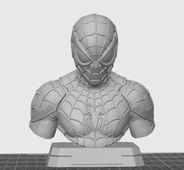 Figura decorativa: Spider-Man Bust — vista de referencia 5