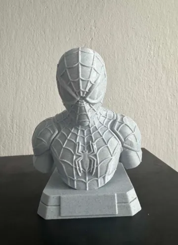 Figura decorativa: Spider-Man Bust — vista de referencia 3