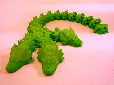 Extra long SeaScale 3-Headed Dragon Free To Sell!