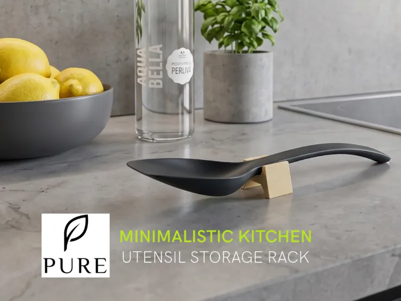 MINIMALISTIC KITCHEN UTENSIL STORAGE RACK