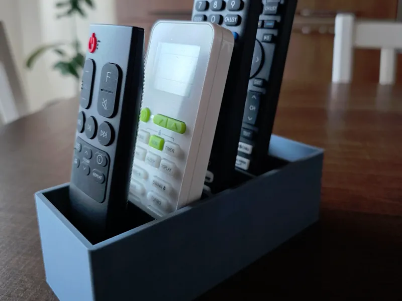 Organizer Porta Telecomandi 5 scompartimenti